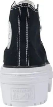 Кеды Converse Черные Текстильные Толстая Подошва