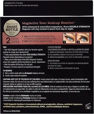 Набор накладных ресниц Kiss The Sky Magnetic Eyeliner