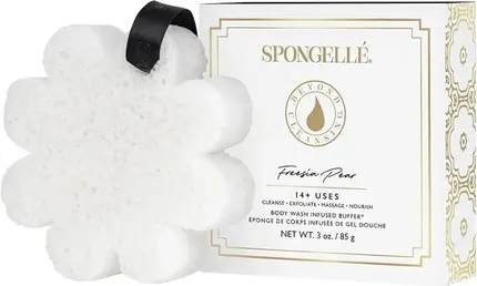 Гель для душа с встраиваемым спонжем Spongelle Boxed Flower