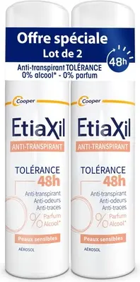Антиперспирант Etiaxil для умеренного потоотделения подмышек