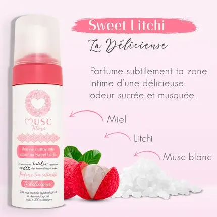 Интимная пена Musc Intime La Delicieuse White Musk