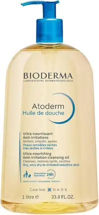 Очищающее масло для душа Bioderma Atoderm