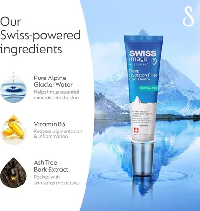 Eye Cream Swiss Image Deep Hydration Eye Filler Cream Enriched with Niacinamide