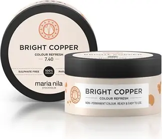 Нежная питательная маска Maria Nila Bright Copper Colour Refresh