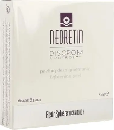 Отшелушивающие диски для лица осветляющие пилинг-диски Neoretin Discrom Control