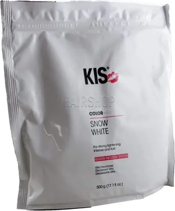 Осветляющий порошок Kismet Color Bleach Snow White Keratin Infusion System