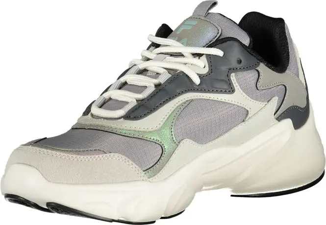 Серые женские кроссовки из полиэстера (Fila)