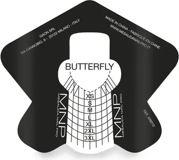 Шаблоны для ногтей Mesauda Butterfly