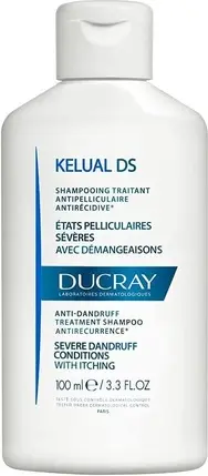 Шампунь Ducray Kelual DS для борьбы с рецидивами перхоти