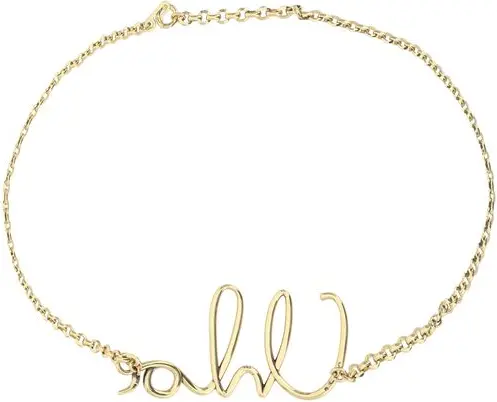 Gold Brass Thin Belt