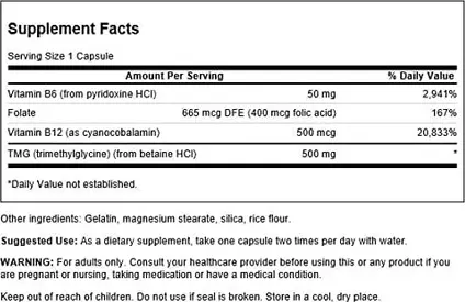 Swanson Homocysteine Formula