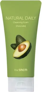 The Saem Natural Daily Cleansing Foam Avocado
