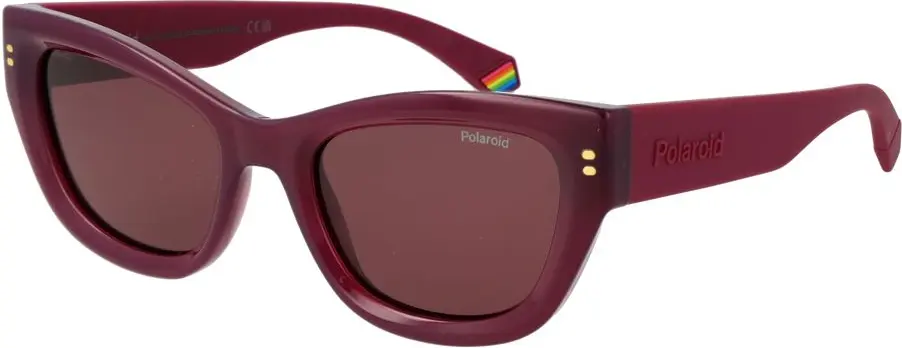 Фиолетовые солнцезащитные очки Polaroid из поликарбоната