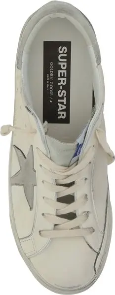 Sneakers Golden Goose White Calf Leather Bos Taurus Low Top Sneakers