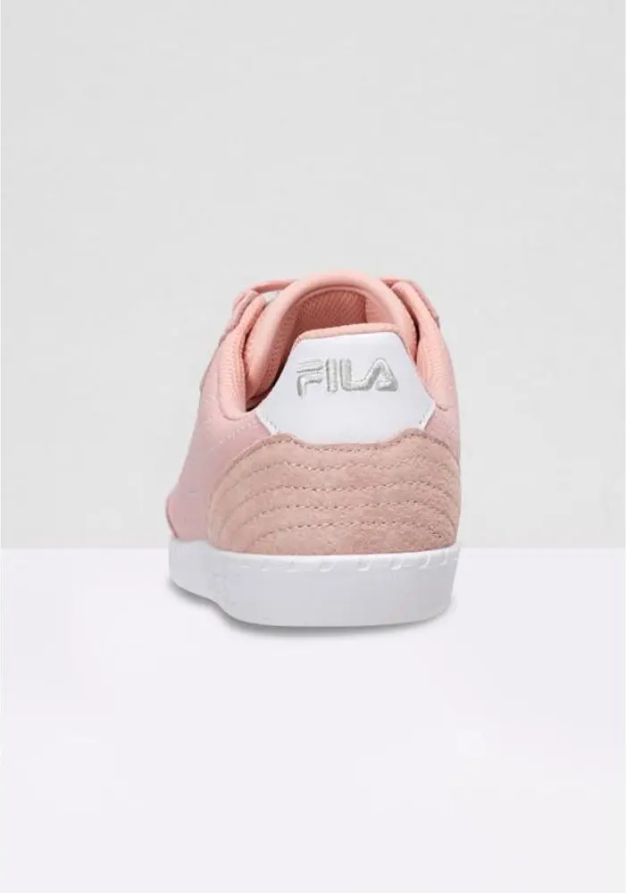 Кроссовки Fila низкие кожаные розовые