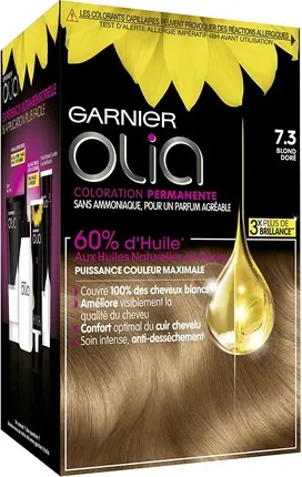 Стойкая краска для волос Garnier Oil Painting Blonde Золотистый блонд