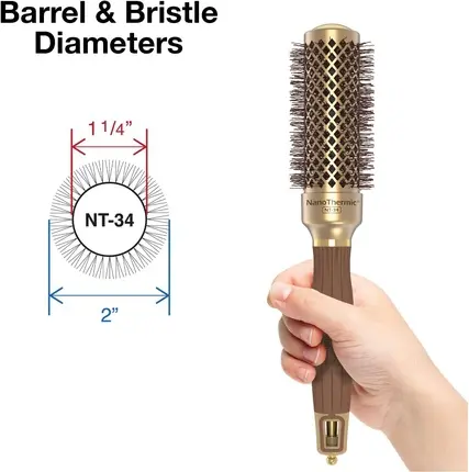 Olivia Garden Nano Thermic Расческа для волос
