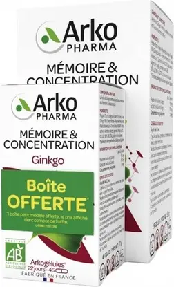 Arkocaps Гинкго Био Капсулы Arko Pharma