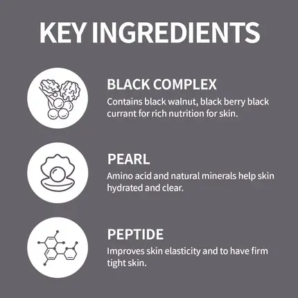 Black Pearl Peptide Patch The Skin House