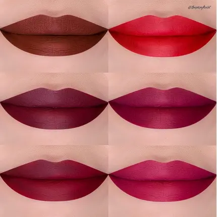 Rude Crime Does Pay Notorious 6 Lip Color Set - Dark
