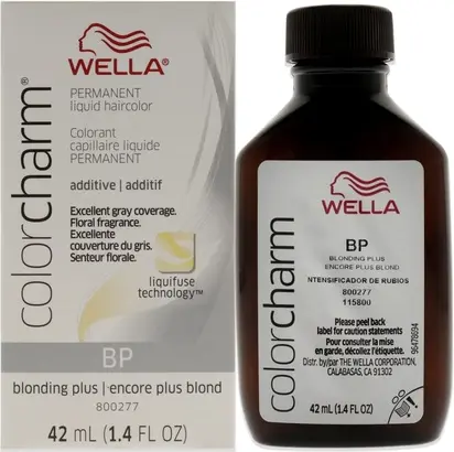 Стойкая жидкая краска для волос Wella Bp Blonding Plus