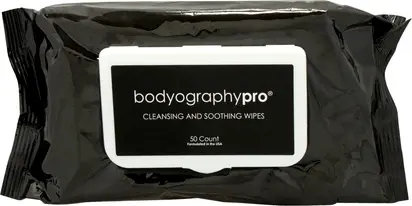 Очищающие и успокаивающие салфетки Bodyography