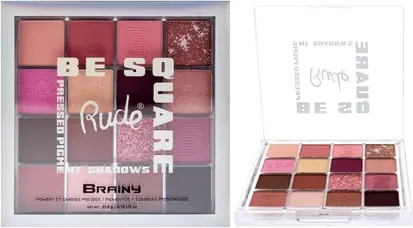 Прессованные пигменты и тени Rude Cosmetics Be Square