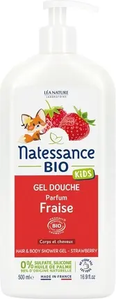 Hair Care Natessance Vanilla Strawberry