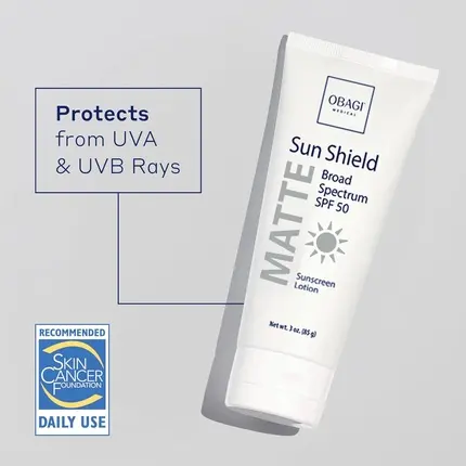 Солнцезащитный крем Obagi Sun Shield Matte Broad Spectrum SPF 50