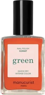 Зеленый лак для ногтей Manucurist Sunset