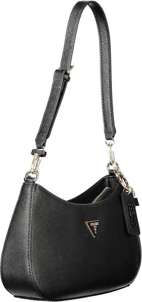 Женская сумка Guess Shoes черная из полиэтилена