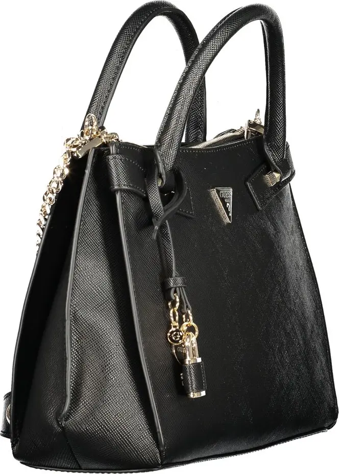 Черная женская сумка Guess Shoes из полиуретана