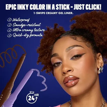 Кремово-гелевая подводка для глаз NYX Professional Makeup Epic Eyeliner