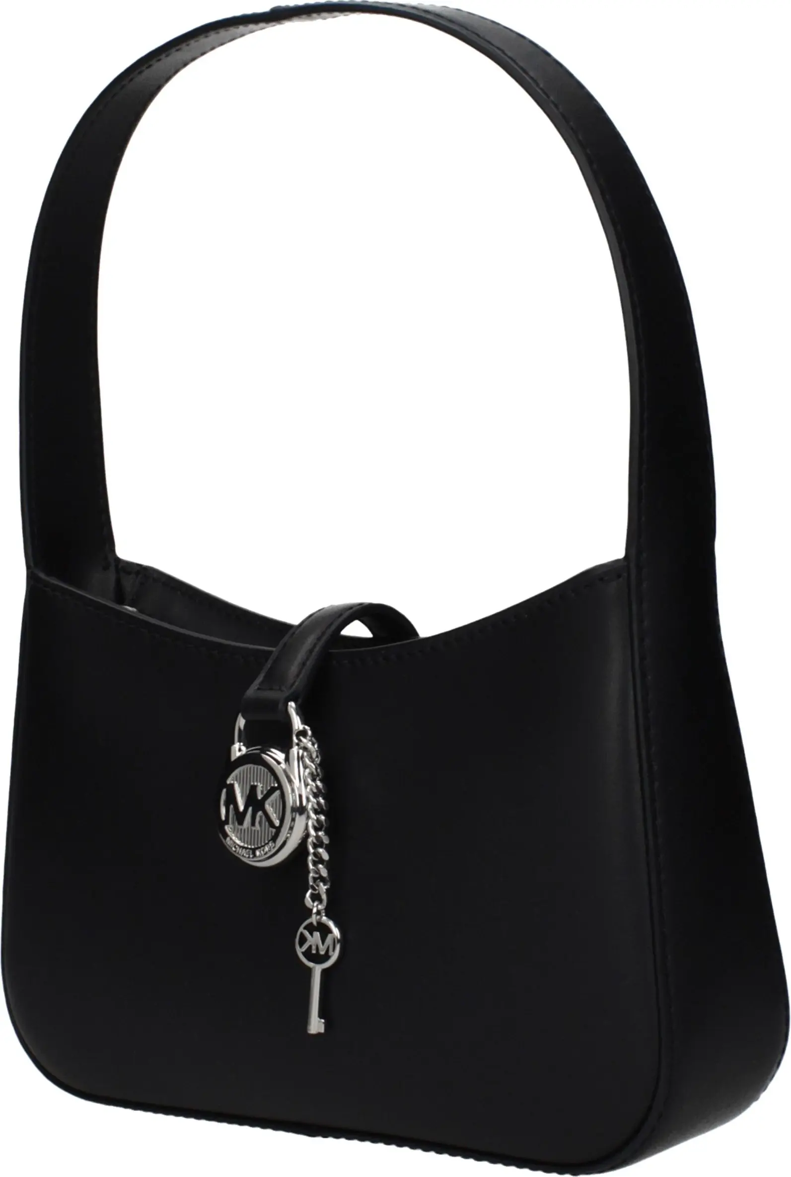 Черная кожаная сумка Michael Kors