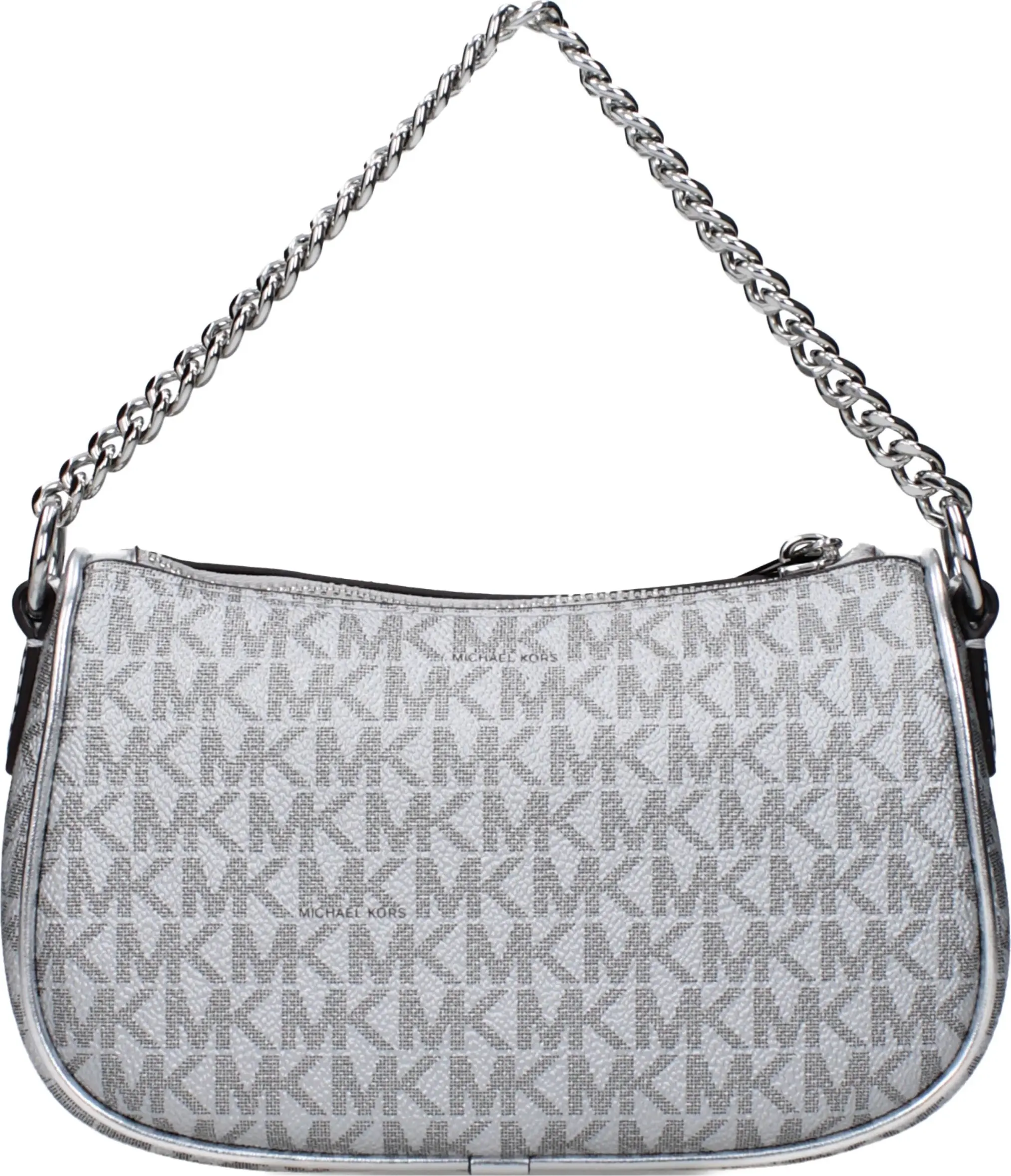 Серая тканевая сумка Michael Kors