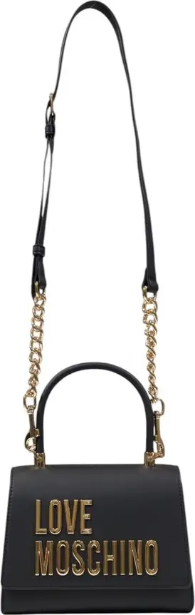 Двухцветная сумка из полиэтилена - LOVE MOSCHINO