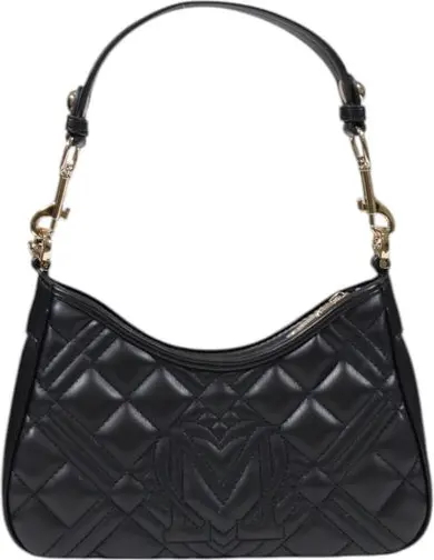 Черная полиэтиленовая сумка LOVE MOSCHINO