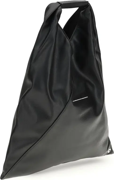 Black Polyethylene Handbag MM6