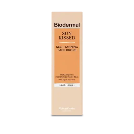 Капли для лица с эффектом загара Biodermal