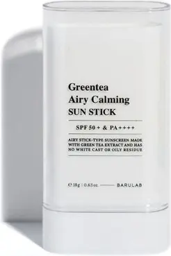 Солнцезащитный стик Barulab Greentea Airy Calming