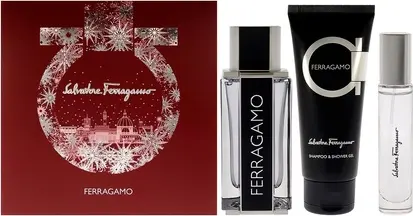 Туалетная вода спрей и гель для душа подарочный набор Salvatore Ferragamo