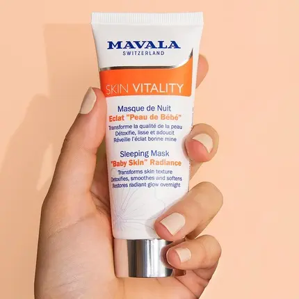 Ночная маска для сияния кожи Skin Vitality Sleeping Mask Baby Skin Radiance Mavala