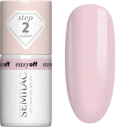 Гибридный лак для ногтей Semilac Light Pink Marshmallow