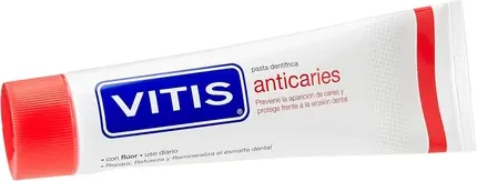 Зубная паста Vitis Anticaries Black Dentaid