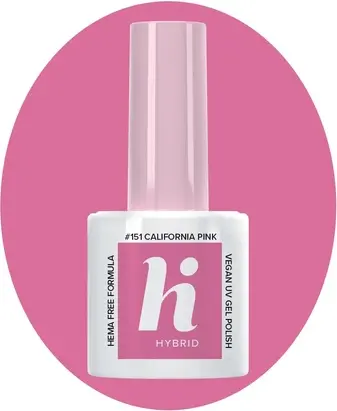 Гибридный лак для ногтей Hi Hybrid Palm Springs 151 California Pink