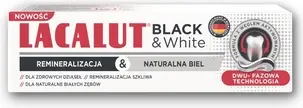 Зубная паста Zdrovit Lacalut Black & White