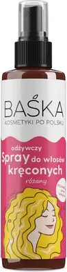 Solverx Baska Питающий спрей для кудрявых волос с розой
