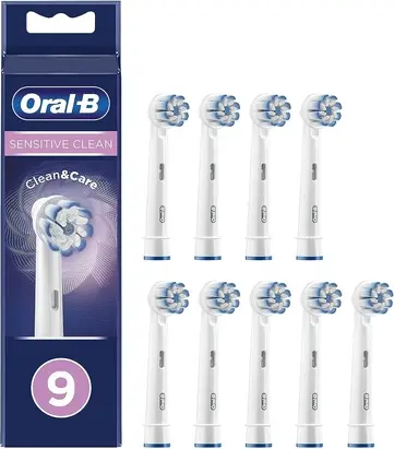 Насадки для зубной щетки Oral-B Sensitive Clean - Набор из 9 штук