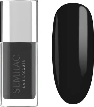 Nail Lacquer Semilac Classic Black