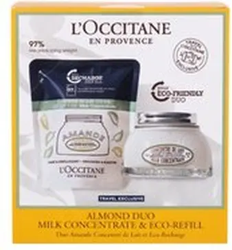 L'Occitane Набор "Миндальное Молочко" Концентрат Эко-рефил